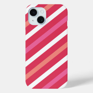 Coque Case-Mate iPhone Sweet Cute Candy Stripes Motif Saint-Valentin
