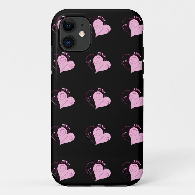 Coques Case-Mate iPhone Sweet Cute Happy Valentine Love Hearts (Dos)