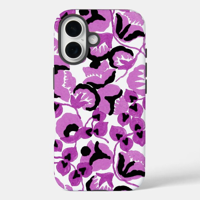 Coques Case-Mate iPhone Sweet Pea (Berry) Fine Art (Verso)
