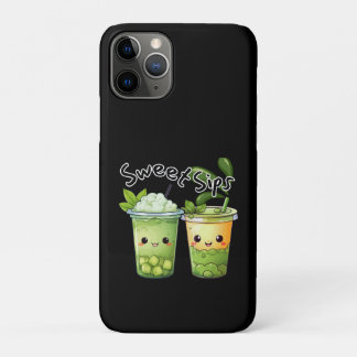 Case-Mate iPhone Case Sweet Sips Kawaii Bubble Tea Duo