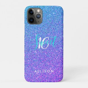 Case-Mate iPhone Case sweet sixteen violet Parties scintillant Turquoise