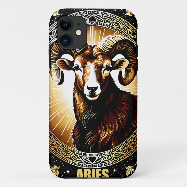 Coques Case-Mate iPhone Symbole astrologique Aries (Dos)