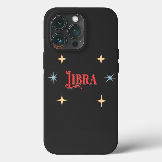 Coques Case-Mate iPhone Symbole astrologique de la Libra (Verso)