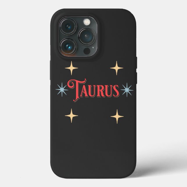 Coques Case-Mate iPhone Symbole astrologique de Taurus (Verso)