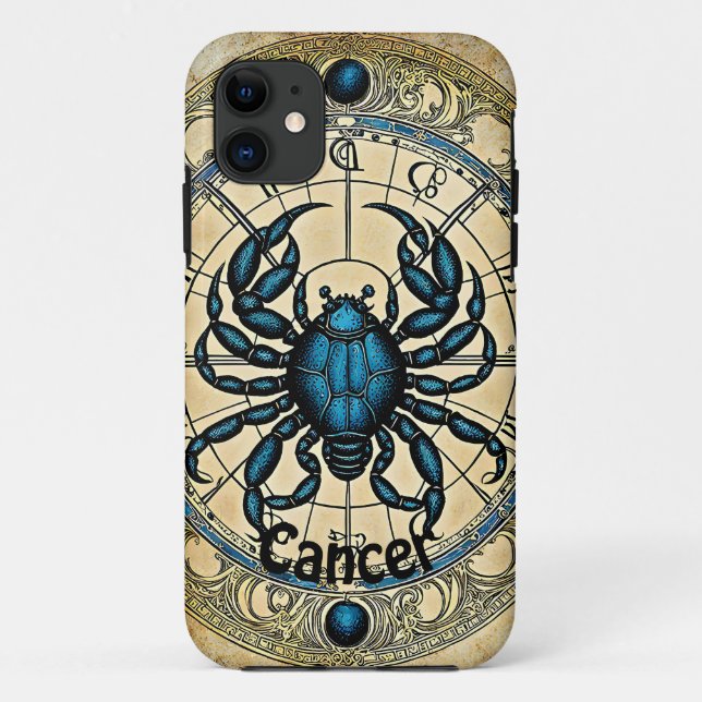 Coques Case-Mate iPhone Symbole astrologique du cancer (Dos)