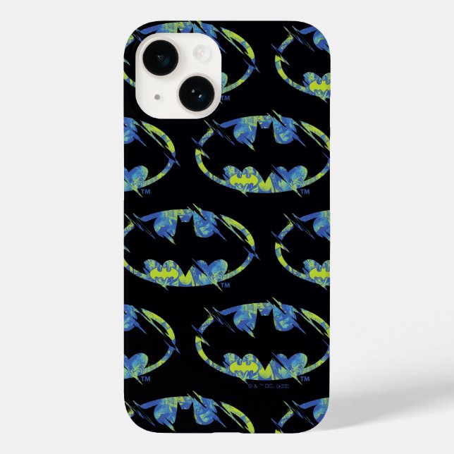 Coques Case-Mate iPhone Symbole Batman Électrique (Verso)