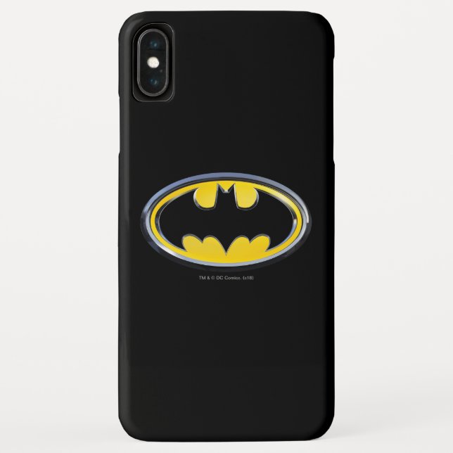 Coques Case-Mate iPhone Symbole Batman | Logo classique (Dos)