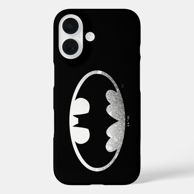 Coques Case-Mate iPhone Symbole Batman | Logo Grainy (Verso)