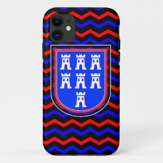 Case-Mate iPhone Case SYMBOLE Bleu Rouge Saxon