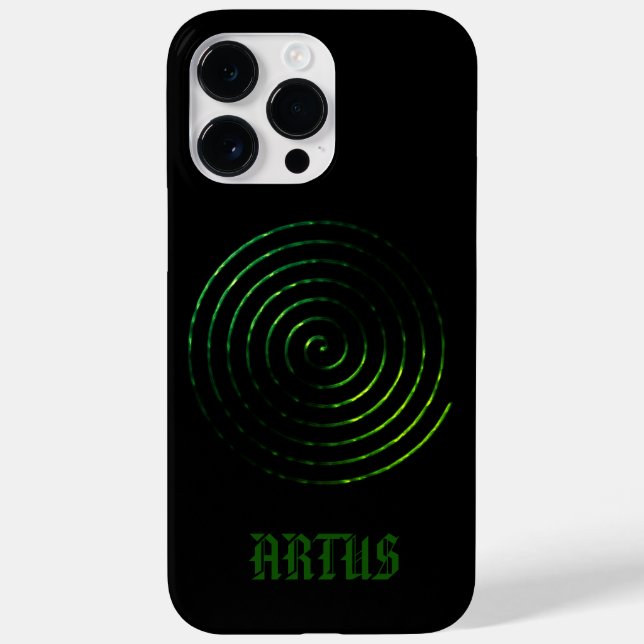 Coques Case-Mate iPhone Symbole celtique spiral, Personnaliser Coque-Mate  (Verso)