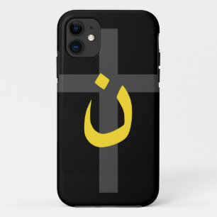 Coque Case-Mate Pour iPhone Symbole chrétien Nazaréen Solidarité Croix Bold