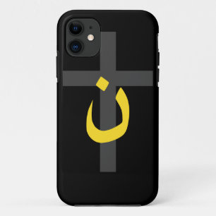 Coque Case-Mate Pour iPhone Symbole chrétien Nazaréen Solidarité Croix Bold