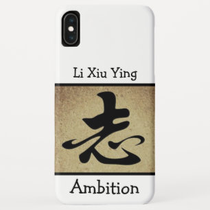 Case-Mate iPhone Case Symbole d'AMBITION chinois personnalisé