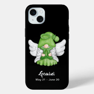 Coque Case-Mate iPhone Symbole d'astrologie Gnome Gemini Angel
