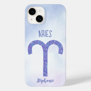 Coque Case-Mate iPhone SYMBOLE D'Astrologie Pretty Aries Personnalisé Pur