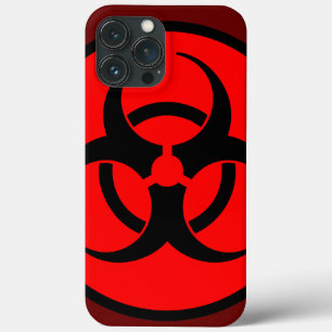 Etui iPhone Case-Mate Symbole de bioaléa rouge