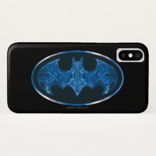 Etui iPhone Case-Mate Symbole de chauve-souris à fumée bleue