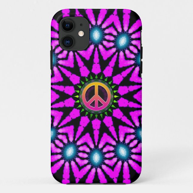Coques Case-Mate iPhone SYMBOLE DE LA Cravate DE Fuschia (Dos)