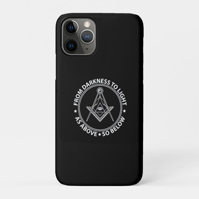 Coques Case-Mate iPhone symbole de la franc-maçonnerie (Dos)