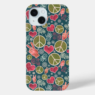 Coque Case-Mate iPhone Symbole de la paix Hipster Pacifisme