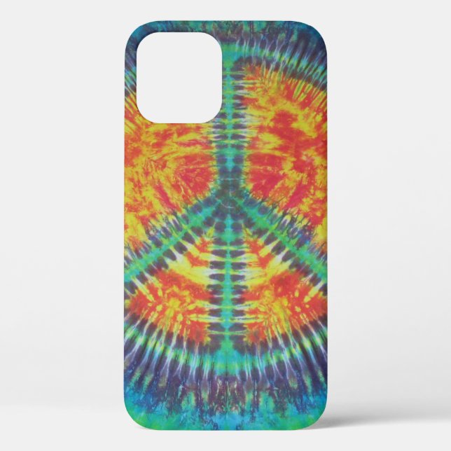 Coques Case-Mate iPhone SYMBOLE DE LA PAIX Tie Dye (Verso)