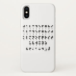 Case-Mate iPhone Case Symbole de lettres sans visibilité d'alphabet