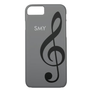 Etui iPhone Case-Mate symbole de musique (clef triple) avec des