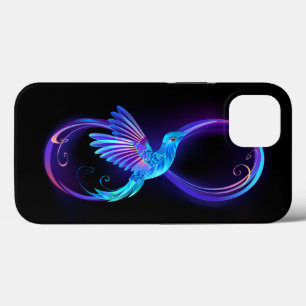 Case-Mate iPhone Case Symbole de Neon Infinity par Glowing Hummingbird