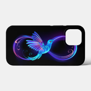 Case-Mate iPhone Case Symbole de Neon Infinity par Glowing Hummingbird