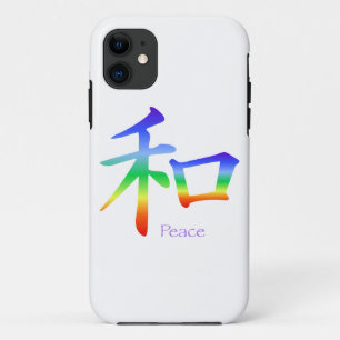 Coque Case-Mate iPhone Symbole de paix Kanji en Chakra