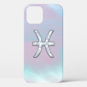 Coques Pour iPhone Symbole de Poissons Zodiac Mère de Perle