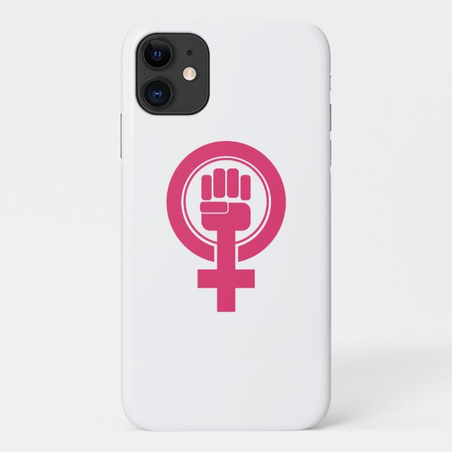 Coques Case-Mate iPhone Symbole de résistance des femmes (Dos)