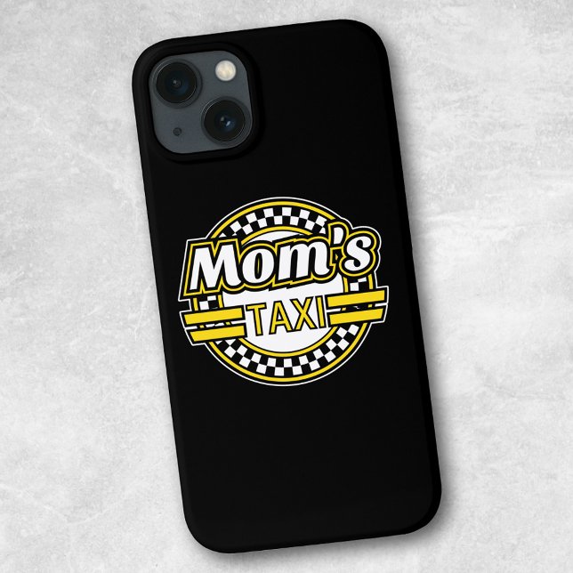 Coques Case-Mate iPhone Symbole de taxi de maman (Créateur téléchargé)