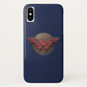 Coque Case-Mate Pour iPhone Symbole de Wonder Woman sur les cercles concentrés