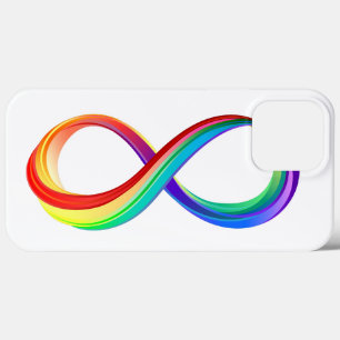 Case-Mate iPhone Case Symbole d'infinité arc-en-ciel stratifié