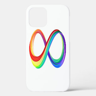 Case-Mate iPhone Case Symbole d'infinité arc-en-ciel stratifié