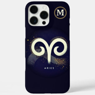 Coque iPhone 16 Pro Max Symbole du Bélier Minimaliste Moderne