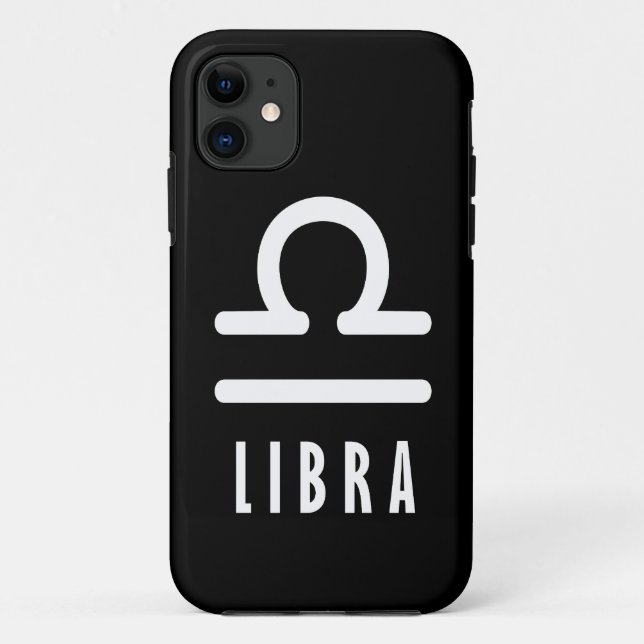 Coques Case-Mate iPhone Symbole du zodiaque Libra (Dos)