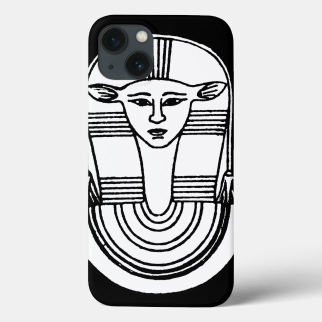 Coques Case-Mate iPhone Symbole égyptien : Hathor (Verso)