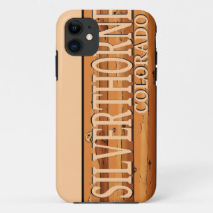 Coque Case-Mate Pour iPhone Symbole en bois du Silverthorne Colorado