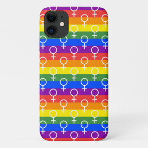 Case-Mate iPhone Case Symbole féminin Motif arc-en-ciel