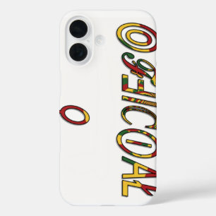 Coques iPhone 16 Symbole Féminin "OFFICIEL" inversé   Minimalisme G