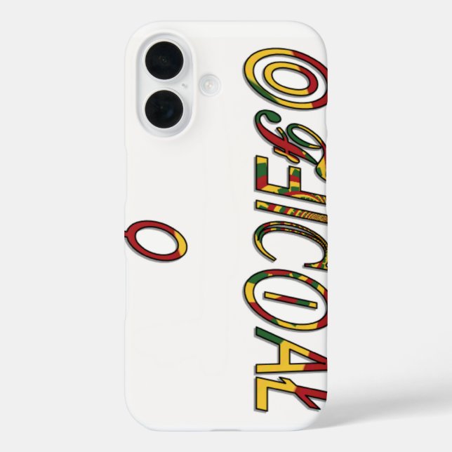 Coques Case-Mate iPhone Symbole Féminin "OFFICIEL" inversé | Minimalisme G (Verso)