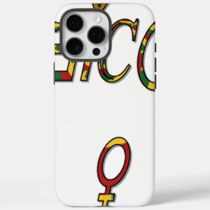 Coques iPhone 16 Pro Max Symbole Féminin "OFFICIEL" inversé Minimalisme G