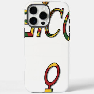 Coque iPhone 16 Pro Max Symbole Féminin "OFFICIEL" inversé Minimaliste G