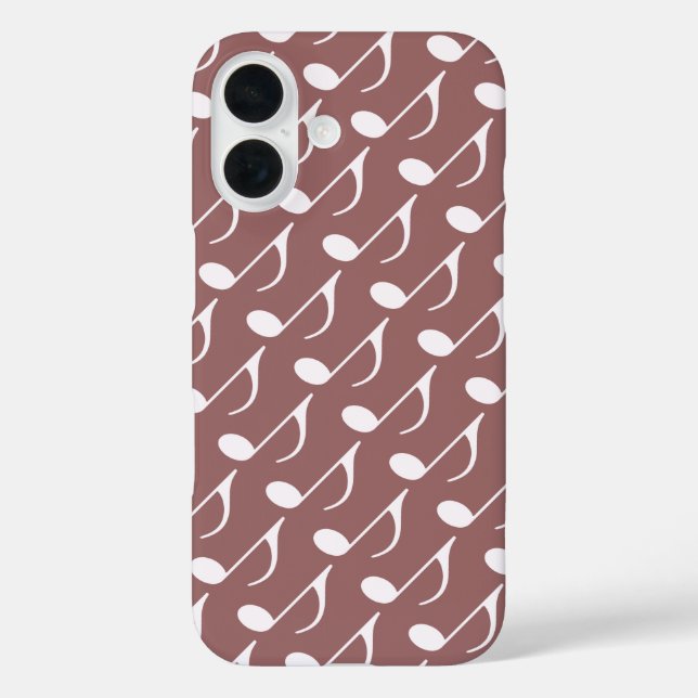 Coques Case-Mate iPhone Symbole graphique de la note musicale (Verso)