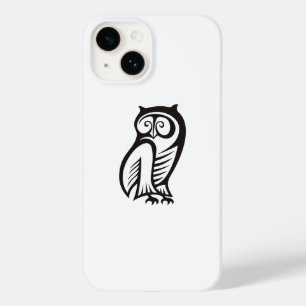 Coque Case-Mate iPhone Symbole hibou noir