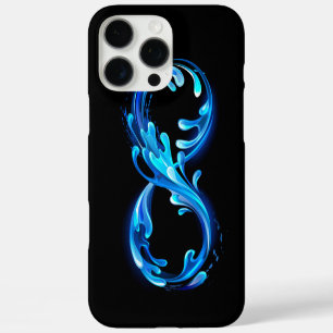 Coque iPhone 16 Pro Max Symbole Infini d'Eau Claire et Froide