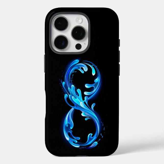 Coques Case-Mate iPhone Symbole Infini d'Eau Claire Froide (Verso)