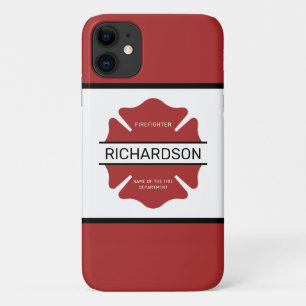 Case-Mate iPhone Case Symbole logo rouge du pompier personnalisé